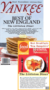 Littleton Diner in Yankee Magazine & Food Network